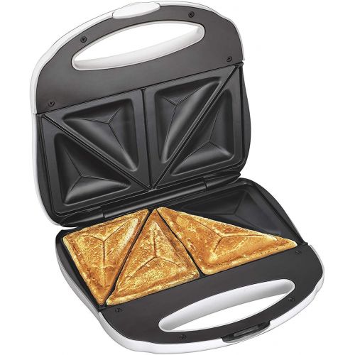  [아마존베스트]J-Jati Sandwich Maker, Panini Press + Electric Sandwich Maker Toasting, Grilling, Waffles, Omelettes, Breakfast, Lunch, dinner, Sandwich Toaster, white