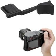 JJC Deluxe Metal Thumb Up Grip for Leica Q3 Camera, Hot Shoe Thumb Rest Support Grip for Stable and Safe Hand Hold, with Anti-Scratch Silicone Pad, Not Affect The Use of Camera Buttons