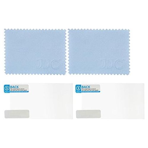  [아마존베스트]JJC LCP-SX730HS 2PCS Clear LCD Guard PET Film Screen Protector for Canon Powershot SX730 HS, Low Reflection/Anti-Smudge/High Transmission