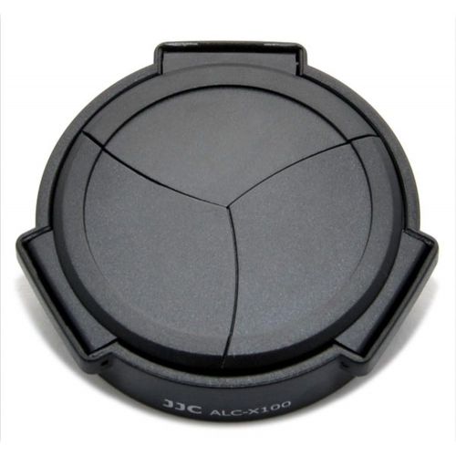  JJC ALC-X100(B) Professional Self-Retaining Black Auto Open Close Auto Lens Cap For FUJIFILM FINEPIX X100 X100S