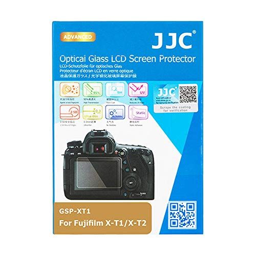  JJC GSP-XT1 Tempered Toughened Optical Glass Camera Screen Protector 9H Hardness Anti-Bubble Anti-scratch Anti-burst Anti-fingerprint Ultra-thin Super Light Transmittance For Fujif