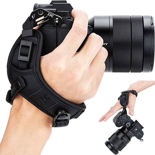  JJC Mirrorless Camera Wrist Hand Strap Grip for Fuji Fujifilm GFX 50S X-H1 X-Pro2 X-Pro1 X-T3 X-T2 X-T1 XT3 XT2 XT1 X-T30 X-T20 X-T10 XT30 XT20 XT10 X-E3 X-E2S X-E2 X-E1 X100F X100T X1