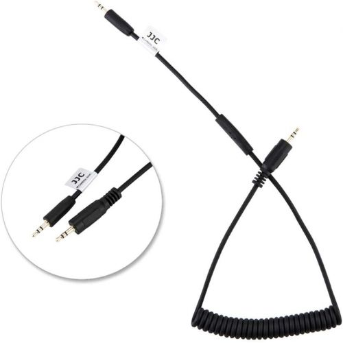  JJC Camera Remote Shutter Release Cable Cord Fits for Fuji Fujifilm X-T3 X-T2 X-T1 X-T30 X-T20 X-T10 X-T100 X-Pro2 X-E3 X-E2S X-E2 X-A5 X-A10 X-H1 X100F X100T X70 X30 XF10 GFX 50S