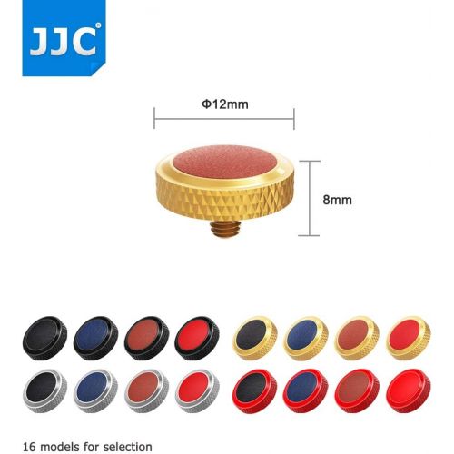  JJC Soft Camera Shutter Release Button Cap for Fujifilm Fuji X-T30 II X-T30II X-T20 X-T10 X-E4 X-T4 X-T3 X-T2 X-Pro3 X-Pro2 X100V X100F X100T X-E3 for Sony RX10 IV III RX1RII RX1R