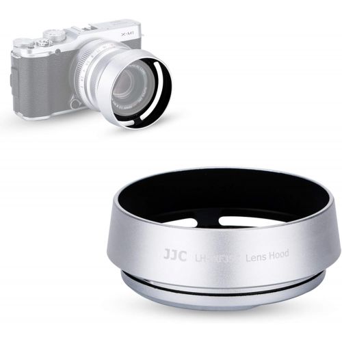  JJC Bayonet Metal Lens Hood for Fujifilm Fujinon XC 35mm F2 & XF 35mm F2 & XF 23mm F2 R WR Lens on Camera X-S10 X-E4 X-T4 X-Pro3 X-Pro2 X-T3 X-T2 X-T30 X-T20 X-E3 X-T200 X-A7 Replace F