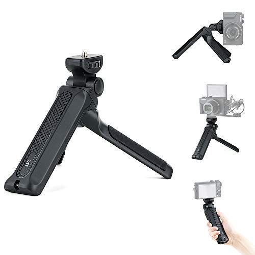  JJC Vlog Shooting Grip Camera Tabletop Tripod With 360° Pan and 180° Tilt Design for Sony RX100 VII VI ZV-1 Fuji Fujifilm X-S10 X-T200 Canon G7X Mark III II M50 M6 Mark II Nikon Z50 Pa