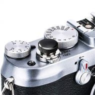 JJC Soft Camera Shutter Release Button Cap for Fujifilm Fuji X-T30 II X-T30II X-T20 X-T10 X-E4 XE4 X-T4 X-T3 X-T2 X-Pro3 X-Pro2 X100V X100F X100T X100S X-E3 for Sony RX10 IV III RX