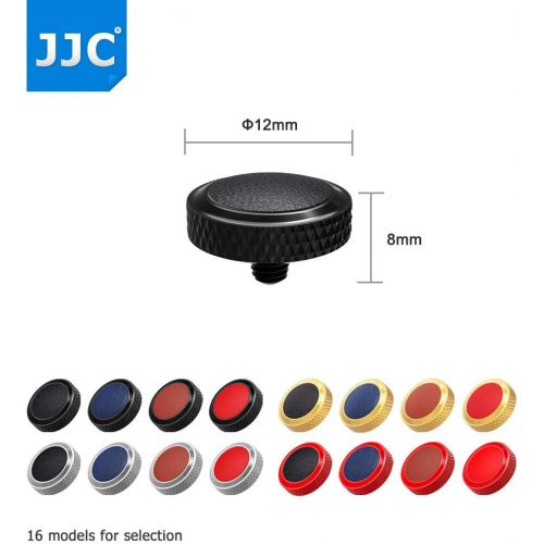  JJC Soft Camera Shutter Release Button Cap for Fujifilm Fuji X-T30 II X-T30II X-T20 X-T10 X-E4 XE4 X-T4 X-T3 X-T2 X-Pro3 X-Pro2 X100V X100F X100T X100S X-E3 for Sony RX10 IV III RX