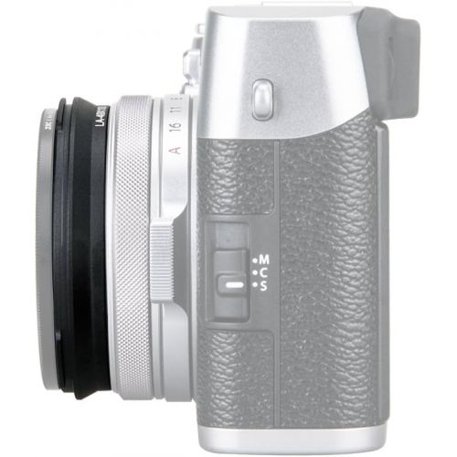  JJC 49mm Metal Lens Filter Adapter Ring for Fujifilm Fuji X100V X100F X100T X100S X100 X70 Camera & Wide Conversion Lens WCL-X100 II Installing UV CPL ND Filter Lens Cap Replace Fujifi