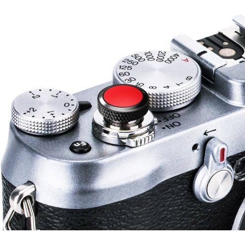  Camera Soft Release Button JJC Shutter Button for Fuji Fujifilm X-E4 X-T4 X-T3 X-T2 X-T30 X-T20 X-T10 X-PRO3 X-PRO2 X-PRO1 X100V X100F X100T X100S X-E3 for Sony RX10 IV III RX1RII