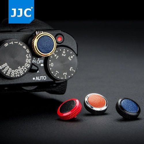  JJC Compatible Soft Shutter Release Button Cap for Fuji Fujifilm X-T30 II XT30 X-T3 XT3 X100F X-Pro2 X-Pro1 X-T2 X-E3 X-E2S X-T20 X-T10 X100T X100S for Sony RX10 IV III II,RX1RII,R