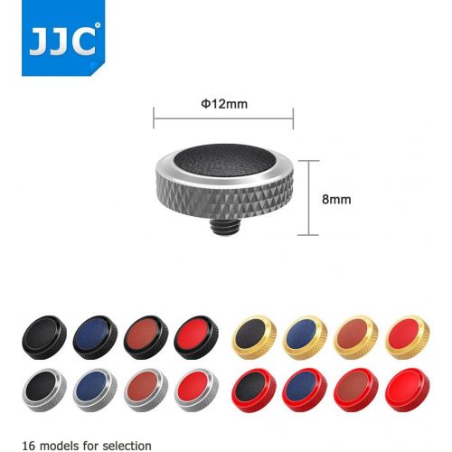  JJC Compatible Soft Shutter Release Button Cap for Fuji Fujifilm X-T30 II XT30 X-T3 XT3 X100F X-Pro2 X-Pro1 X-T2 X-E3 X-E2S X-T20 X-T10 X100T X100S for Sony RX10 IV III II, RX1RII