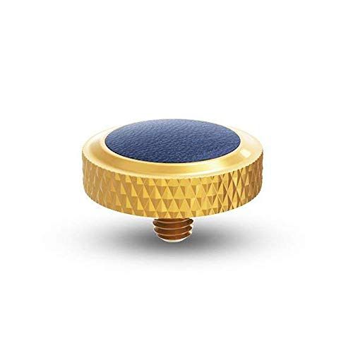  JJC New Desgin Gold Blue Deluxe Camera Soft Release Button with Microfiber Leather on Surface for Fuji Fujifilm X-T20 X-T10 X-T2 X-PRO1 X100 X100S X100T X30 X20 Sony RX1R RX10 II I