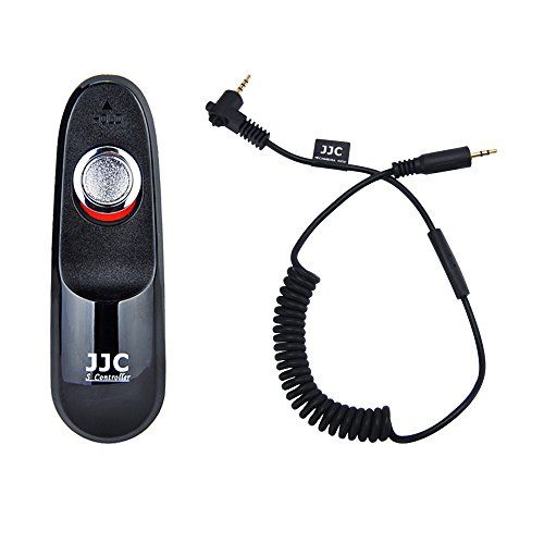  JJC Wired Remote Shutter Cord Replaces Panasonic DMW-RSL1, Shutter Release Controller Cable for Panasonic Lumix S1 S1R S1H DMC-GH5 GH4 GH3 GX8 GX7 G10 G7 FZ2000 FZ1000 FZ300 FZ200