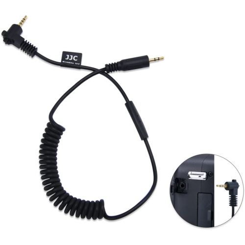  JJC Wired Remote Shutter Cord Replaces Panasonic DMW-RSL1, Shutter Release Controller Cable for Panasonic Lumix S1 S1R S1H DMC-GH5 GH4 GH3 GX8 GX7 G10 G7 FZ2000 FZ1000 FZ300 FZ200