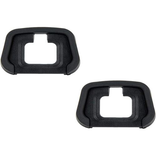  JJC Camera Eyecup Eyepiece Fits for Nikon Z7II Z7 Z6II Z6 Z5 Viewfinder Replaces Nikon DK-29 Eye Cup with Soft Silicone Extended Design-2 Pack