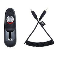 JJC Wired Remote Shutter Cord Replaces Nikon MC-DC2, Shutter Release Controller Cable for Nikon Z5 Z6 II Z7 II D3300 D3200 D3100 D5600 D5500 D5300 D7500 D7200 D750 D610 D90 and Mor