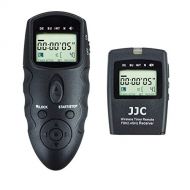 JJC Wireless Intervalometer Timer Remote Control Shutter Release for Nikon D850 D500 D5 D810 D810A D800 D700 D4s D4 D3 D3s D3X D2H D2X D2Hs D2Xs D300s D300 D200 D100 and More Nikon