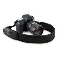JJC DSLR Camera Neck Strap, Soft Neoprene Shoulder Belt for Canon EOS R5 R6 5D Mark IV 6D Mark II SL3 SL2 T8i T7 T7i 90D 80D Nikon D6 D5 DF D850 D810 D780 D7500 D5600 D3500 etc with Zi