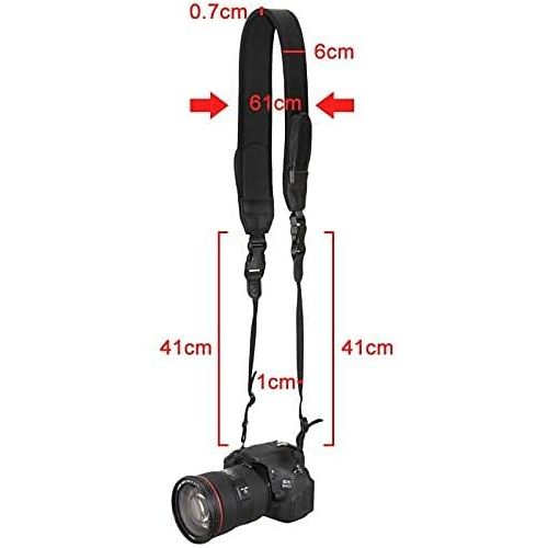  JJC NS-Q2 Extra Wide Comfort Neoprene Neck Strap with Quick Release NSQ2 Pro