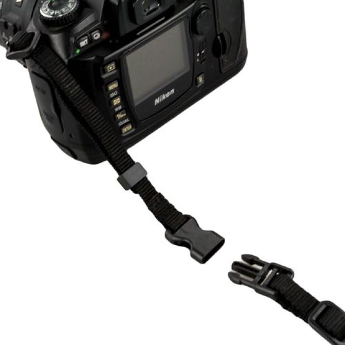 JJC 4.4ft Adjustable Neoprene Shoulder Neck Strap w/Quick Release Buckle Clip for Camera Nikon D850 D810 D800 D750 D610 D500 Df D7500 D7200 D7100 D5600 D5500 D5300 D5200 D3400 D330