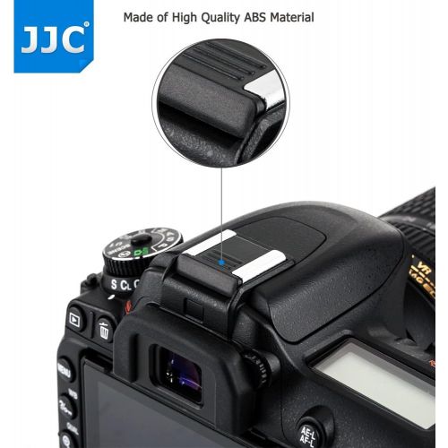  JJC 4PCS Camera Hot Shoe Cover Protector Cap for Nikon Z9 Z50 Z5 Z6 Z7 II D850 D810 D800 D780 D750 D600 D500 D7500 D7200 D5600 D5500 D3500 D3400 Df D90 D80 Coolpix P1000 P950 OM System