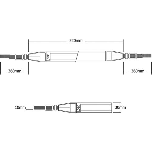  JJC Soft Camera Neck Shoulder Strap for Sony ZV-E10 A6000 A6100 A6300 A6400 A6500 A6600 Fuji Fujifilm X-T30 X-T20 X-T10 X-T4 X-T3 X-T2 X100V X100F X-S10 X-E4 Canon EOS M50 M6 Mark
