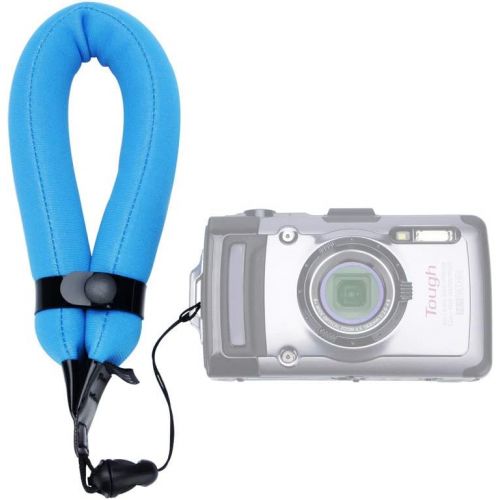  JJC Waterproof Camera Float Strap Cell Phone Float Strap Compatible with Olympus TG-6 TG-5 TG-4 Nikon W300 W100 Canon D30 Fuji XP140 XP130 XP90 XP80 & Smartphone Cell Phone Inside