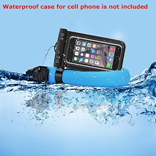  JJC Waterproof Camera Float Strap Cell Phone Float Strap Compatible with Olympus TG-6 TG-5 TG-4 Nikon W300 W100 Canon D30 Fuji XP140 XP130 XP90 XP80 & Smartphone Cell Phone Inside