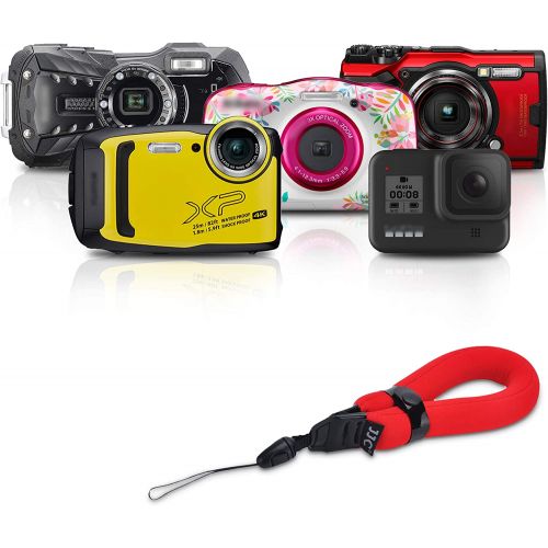  JJC Camera Floating Wrist Strap for Olympus TG-6 TG-5 Nikon W300 W150 Gopro Hero 9 8