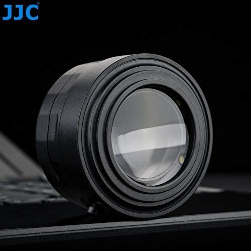  [아마존베스트]JJC Universal Magnifying Glass Cleaning with 7X Magnification and LED Lighting for DSLR / Mirrorless Camera Sensor