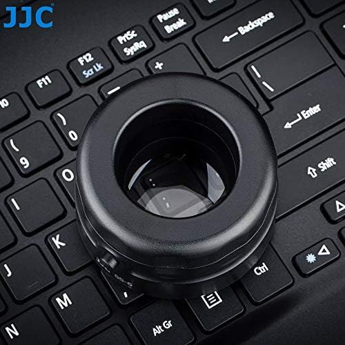  [아마존베스트]JJC Universal Magnifying Glass Cleaning with 7X Magnification and LED Lighting for DSLR / Mirrorless Camera Sensor