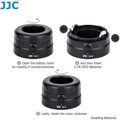  [아마존베스트]JJC Universal Magnifying Glass Cleaning with 7X Magnification and LED Lighting for DSLR / Mirrorless Camera Sensor