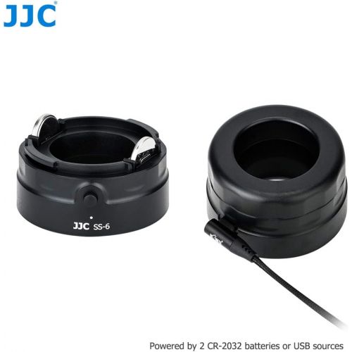  [아마존베스트]JJC Universal Magnifying Glass Cleaning with 7X Magnification and LED Lighting for DSLR / Mirrorless Camera Sensor