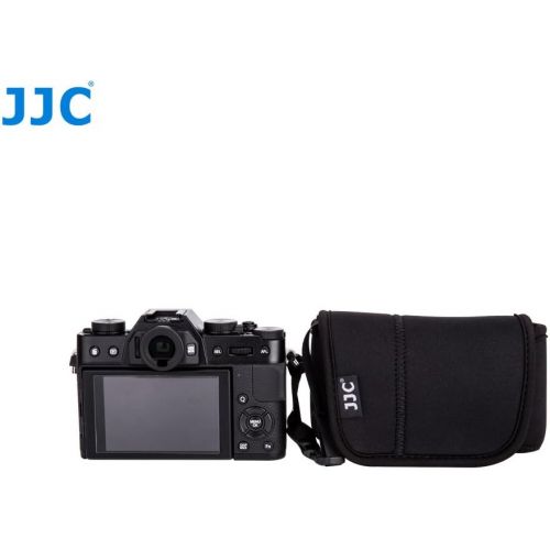  JJC Neoprene Camera Case Protective Sleeve Pouch for Fuji Fujifilm X-T30 X-T20 X-T10 + XC 15-45mm PZ/XF 35mm f2 R/XF 18mm f2 R Lens and Other Camera & Lens
