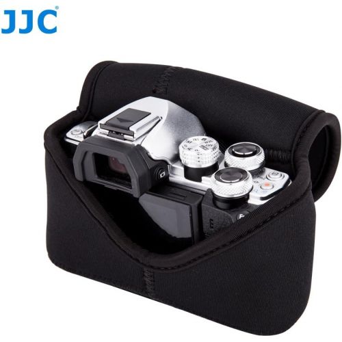  JJC Neoprene Camera Case Protective Sleeve Pouch for Fuji Fujifilm X-T30 X-T20 X-T10 + XC 15-45mm PZ/XF 35mm f2 R/XF 18mm f2 R Lens and Other Camera & Lens