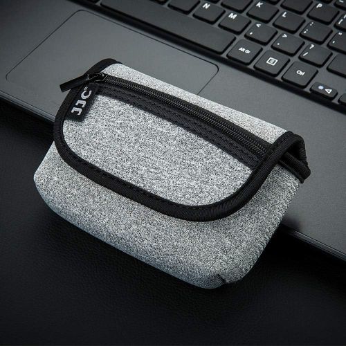  JJC Neoprene Compact Digital Camera Case Travel Pouch for Sony ZV-1 RX100M7 RX100M6 RX100M5 RX100M4 RX100M3 RX100M2 RX100 for Nikon Coolpix AW130 AW120 W150 W300 A10 A100 A300 A900