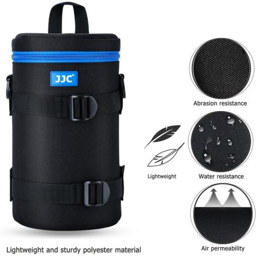  JJC Deluxe Lens Case Pouch for Canon EF 100-400mm f4.5-5.6L IS USM/EF 70-200mm f2.8L IS II USM,Nikon AF-S Nikkor 70-200mm f2.8/AF-S Nikkor 80-200mm f/2.8G and other Lenses below 4.