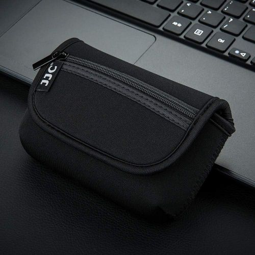  JJC Neoprene Compact Digital Camera Case Travel Pouch for Sony ZV-1 RX100 VII VA VI V IV III II DSC W800 W830 WX500 HX99 HX90V HX80 for Canon G7X III II G9X II SX740 SX730 SX620 SX