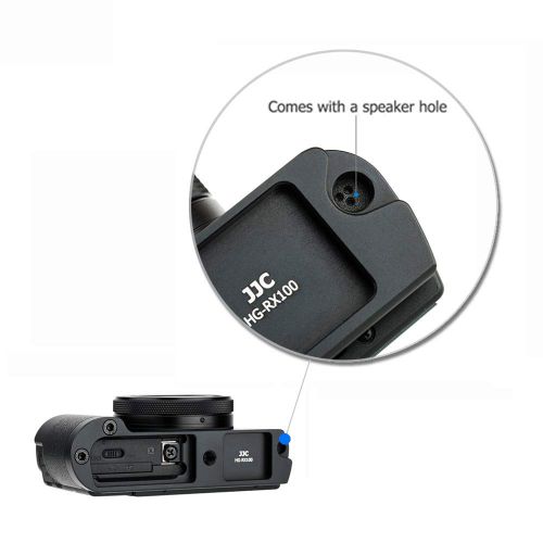  JJC Metal Camera Hand Grip Bracket Holder Fits for Sony DSC Series RX100 VI V IV III II with a Screwdriver for Easy Installation