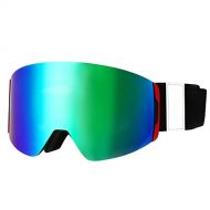 JJINPIXIU Sports Ski Goggles, Double Curved Cylindrical Snow Goggles, Outdoor Goggles Ski Goggles, Suitable for Women, Men and Teenagers Snowboarding and Skating