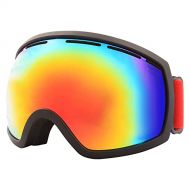 JJINPIXIU Spherical Double-Layer Anti-Fog Outdoor Mountaineering Goggles, Ski Goggles, Outdoor Wind and Snow Ski Goggles, Suitable for Snowboarding and Skating for Men, Women and T