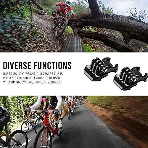  JJOnlinestore JJOnlineStore2x Quick Release Schnalle Clip Basic Strap Mount fuer GoPro Hero 1233+ 4Action Video Foto Kamera Xmas Weihnachten Geschenk