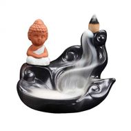 인센스스틱 JJSPP Incense Burner，Backflow Incense Burner Handmade Ceramic Backflow Cone Sticks Incense Holder Home Decor Craftwork