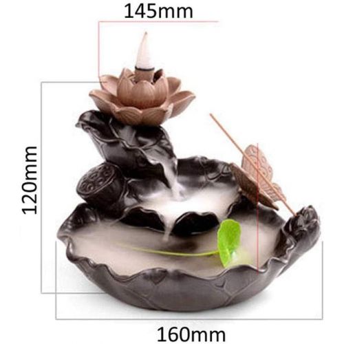  인센스스틱 JJSPP Incense Burner, Burner Home Decor with Butterfly Ceramic Lotus Stick Incense Holder