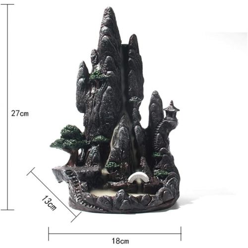  인센스스틱 JJSPP Reflux Incense Burner，Incense Burner Mountain Tower Incense Holders Incense Stick for Home Office Yoga Aromatcherapy Ornamen