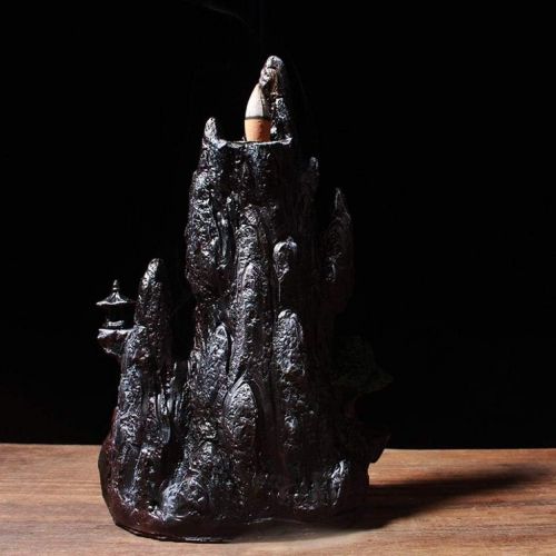  인센스스틱 JJSPP Reflux Incense Burner，Incense Burner Mountain Tower Incense Holders Incense Stick for Home Office Yoga Aromatcherapy Ornamen