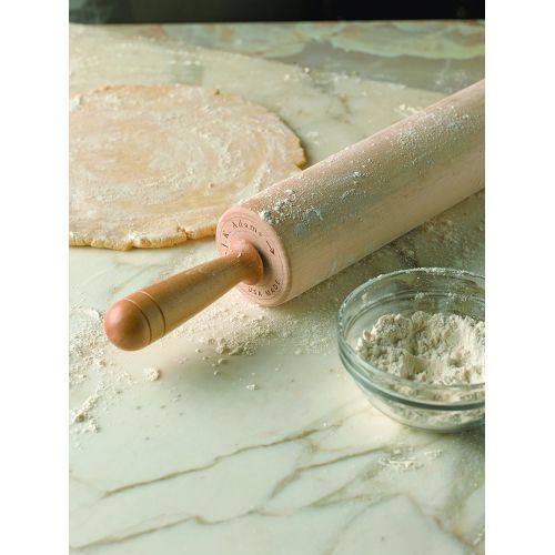  JK Adams J.K. Adams Patisserie Maple Wood Rolling Pin, 12-inches by 2-3/4-inches