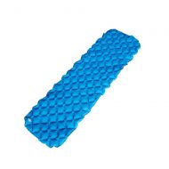 JKGLD Inflatable Air Camping Mattress Pad Folding Portable Travel Hiking Backpacking Air Mattress Inflatable Sleeping Pad Portable Travel Camping Air Bed (Color : Blue, Size : 9055