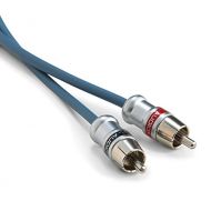 JL AUDIO JL Audio XB-BLUAIC2-12 2-Channel Twisted-Pair Audio Interconnect Cable with Machined Connectors, 12-Feet